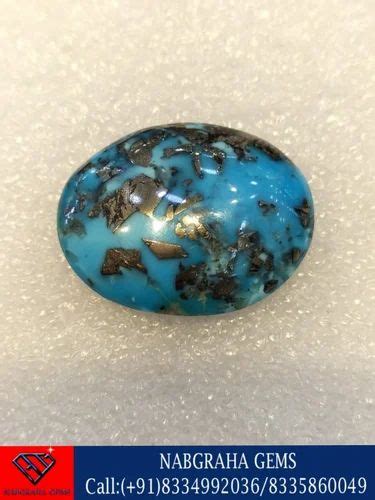 Gemstone Blue Natural Firoza Turquoise Iran For Astrology Luck Stone