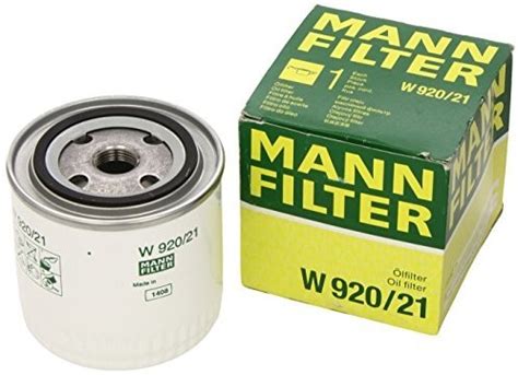 Mann Filter W 920/21 ab 4,16 € | Preisvergleich bei idealo.de
