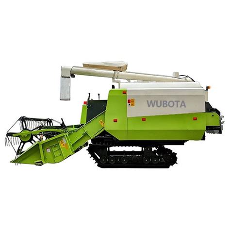 full feeding rice combine harvester lz  wubota harvester