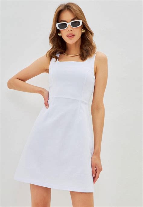 Сарафан Moanna, цвет: белый, MP002XW18NGB — купить в интернет-магазине ...