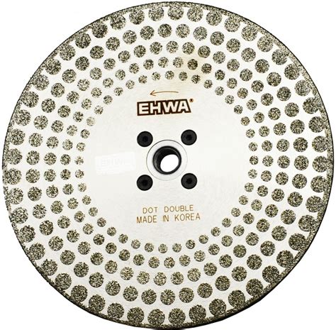 Алмазные диски DOT EHWA 180 мм с фланцем (Мультидиск) гальванический