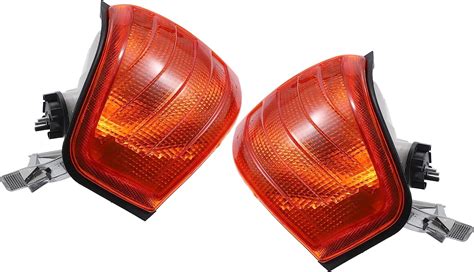 Amazon X Autohaux Pair Amber Turn Signal Light Lamp Front Left