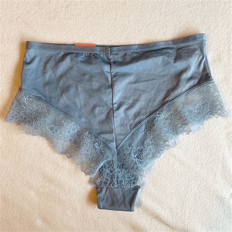 Auden Intimates Sleepwear Nwt Set Of Auden Underwear Bikini Lace Cheeky Cotton Brief Xs