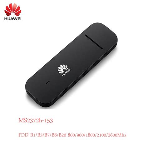 Unlocked Huawei MS2372h-153 4G Lte Fdd B1/B3/B7/B8... – Grandado