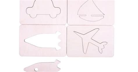 Трафарет Транспорт 4шт, ТМ Дивограй