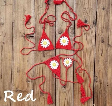 Sunflower Bikini Set Etsy