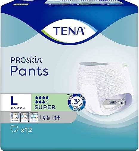 Tena Proskin Pants Sous V Tement Absorbants Super Taille L Slips