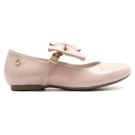Sapato Boneca Laço Nude Infantil Gats GATS