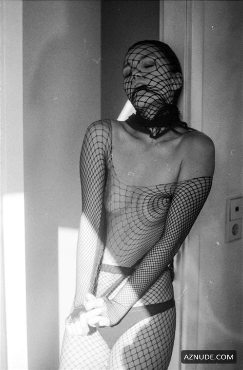 Kit Rysha Rysha In A See Through Fishnet Lingerie In A Photoshoot By Gioacchino Dell Erba Aznude