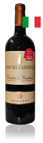 Wein Und Mehr Info Primitivo Di Manduria Passo Del Cardinale