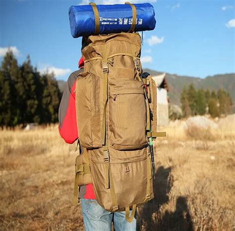Открытый 100л большой емкости тактические альпинистские рюкзаки ...