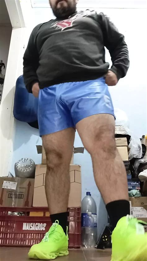 Bright Blue Shorts Gay Bear Bear Porn Feat Peter Viana XHamster