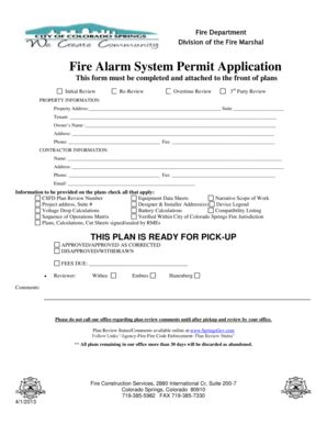 Fillable Online Fire Department Division Of The Fire Marshal Fire Alarm