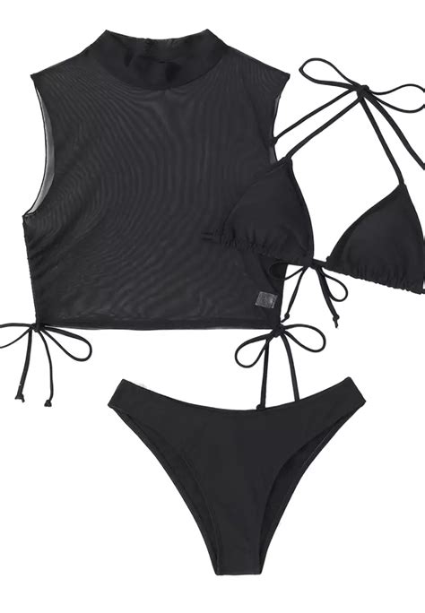 Buy Its Me PCS Sexy Solid Color Bikini Swimsuit Online ZALORA Malaysia