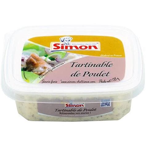 Simon Tartinable de poulet Supermarchés Match