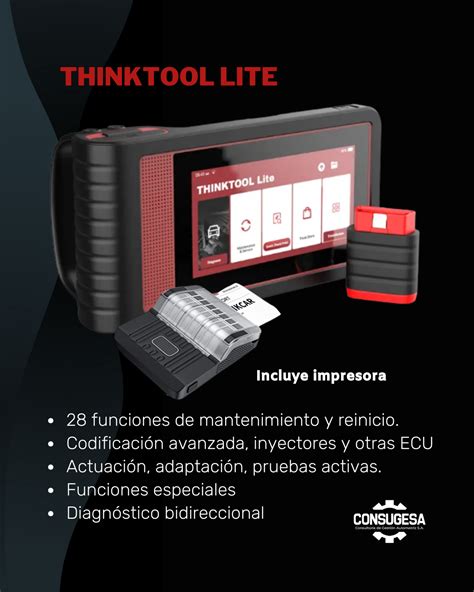 Escaner 6» Thinktool LITE - Consugesa