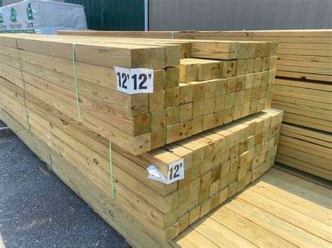 Pressure Treated 4x4x121 Ground Contact Post Fencing Sikeston