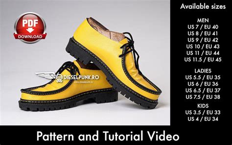 Выкройка мокасины из кожи