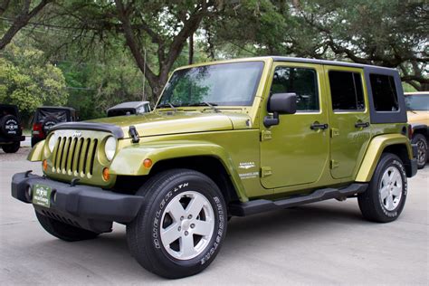 Used 2007 Jeep Wrangler Unlimited RWD Sahara For Sale 15 995