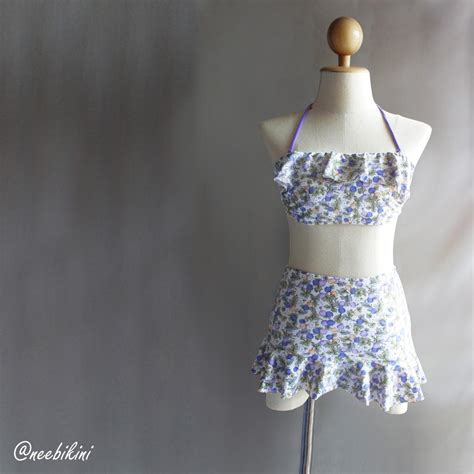 W Women Skirted Swimsuit Pieces Swimming Suit Bikini Beach Swimwear Woman Bikini Sets