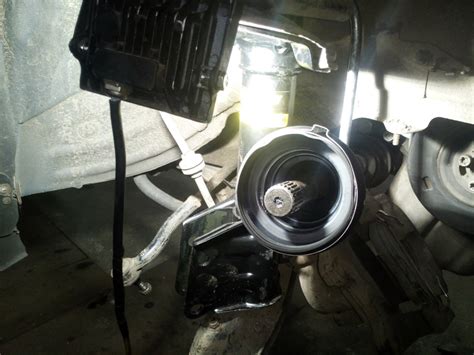 Замена шаровых опор и пыльника правого ШРУСа — FIAT Doblo (1G), 1,9 л ...