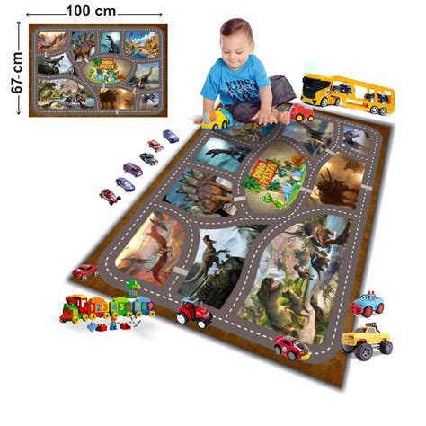 Pista de Carros Hot Wheels Cidade Tapete interativo em Lona para Crianças Brincar vários Temas