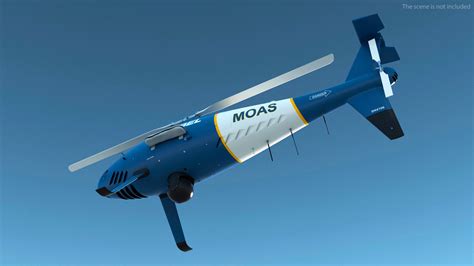 Schiebel Camcopter S100 UAV MOAS 3D Model $79 - .3ds .blend .c4d .fbx .max .obj .ma .lxo - Free3D