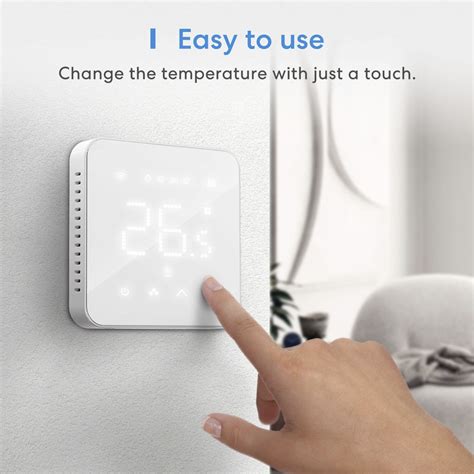 Sotel Meross Mts W Smart Wi Fi Thermostat For Fu Boden