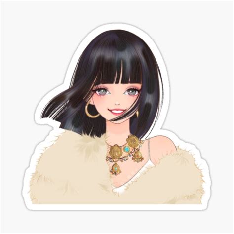 Pegatina Pegatina Blackpink Lisa C Mo Te Gusta Eso De Byliyah Redbubble