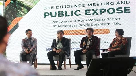 Nusantara Sawit Sejahtera Bidik Dana IPO Hingga Rp 677 Miliar Untuk