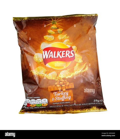 Walkers Potato Crisps Special Christmas Edition Turkey And Stuffing