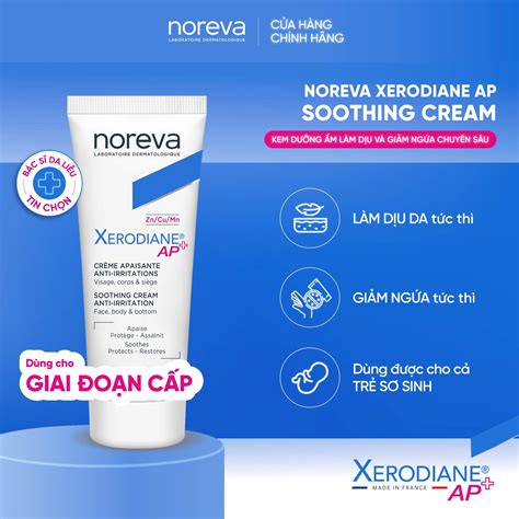 Kem dưỡng ẩm da NOREVA XERODIANE AP SOOTHING CREAM 40ML Noreva Việt Nam