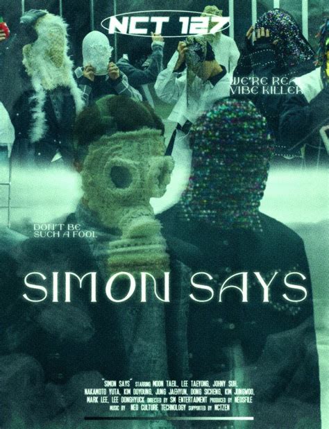 Simon says mv as movie poster di 2024 | Desain widget, Foto abstrak, Gambar