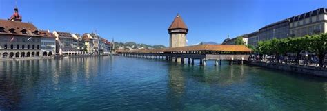 Premium Photo Chapel Bridge Luzern Switzerland