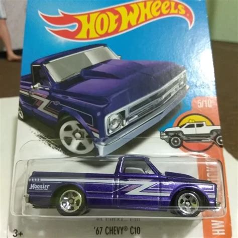 Hot Wheels 67 Chevy C10 Camioneta Morado Hot Trucks 158 365 MercadoLibre