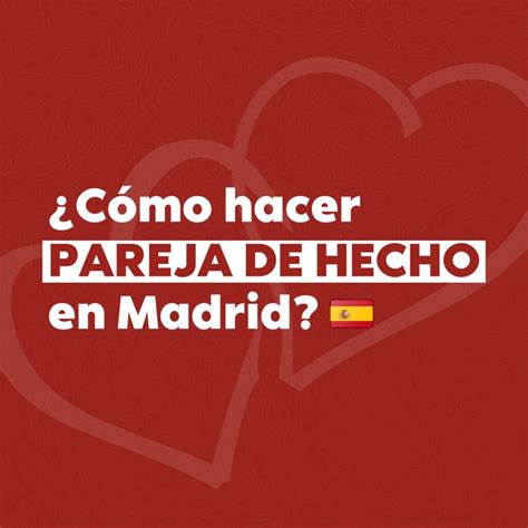Pareja De Hecho En Madrid Tu Gestion España