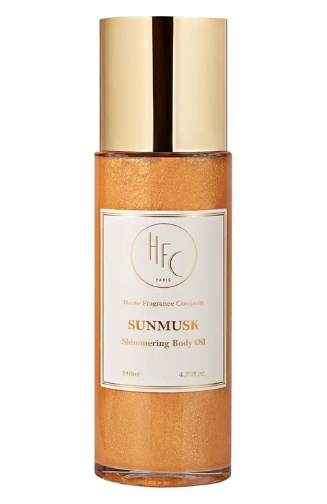 Парфюмированное масло для тела с эффектом сияния Sunmusk (140ml) HFC ...