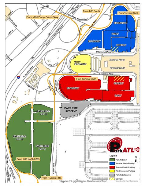 map of hartsfield jackson airport 1
