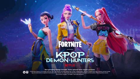 Fortnite x K-pop Demon Hunters collaboration drops on October 2nd