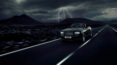 2017 Rolls Royce Dawn Black Badge Wallpaper Hd Car Wallpapers Id 7923