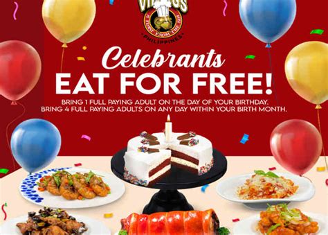 Restaurants That Have Birthday Promos and Freebies | Booky
