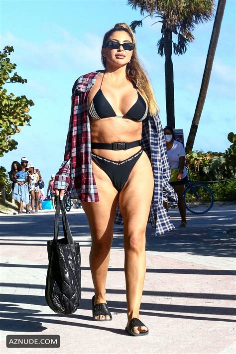 Larsa Pippen Sexy Shows Off Her Curves In A Black Bikini In Miami AZNude