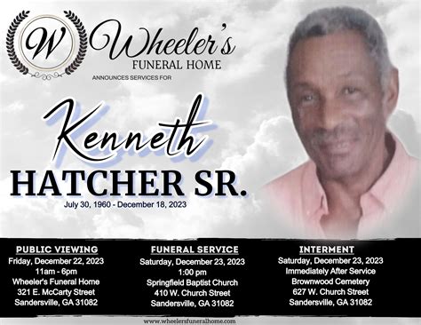 It is with deepest sympathy that... - Wheeler’s Funeral Home