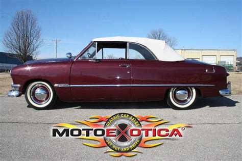 1950 Ford Custom Convertible | Motoexotica Classic Cars