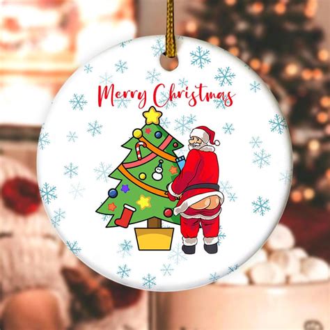 Naked Santa Decorations Etsy