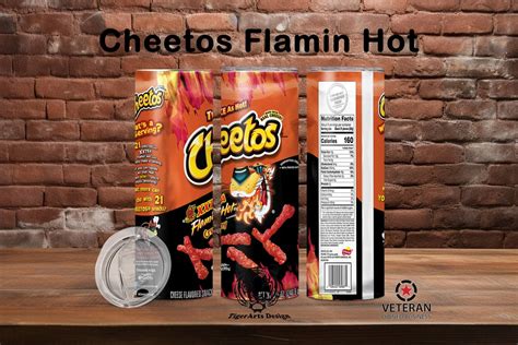 Cheetos And Doritos Flamin Hot Oz Skinny Tumbler Etsy