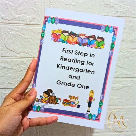 First Step In Reading For Kindergarten And Grade 1 Shopee Philippines
