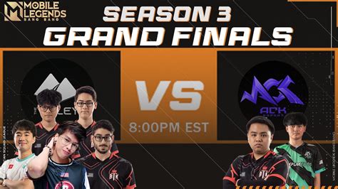 Nasl S3 Grand Finals L The Valley Vs Ackerman L Na Mlbb League Youtube