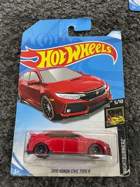 Honda Civic Type R Hot Wheels Hotwheels Hobbies Toys Toys Games On Carousell