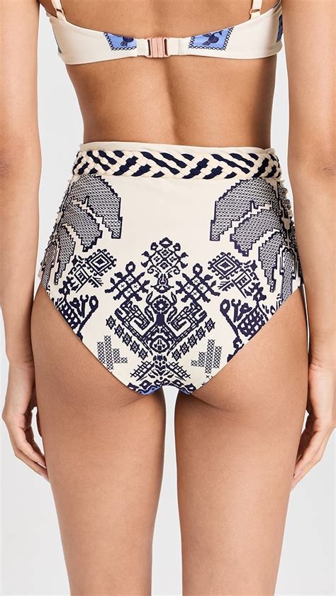 Johanna Ortiz Andean Cobalt Cumbi Bikini Bottoms Shopbop